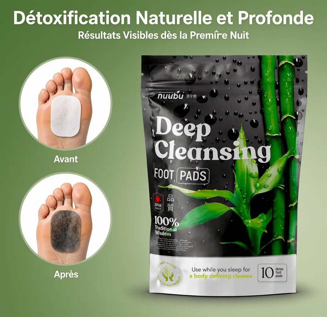 Patchs Détox pour les Pieds - Cote D'ivoire