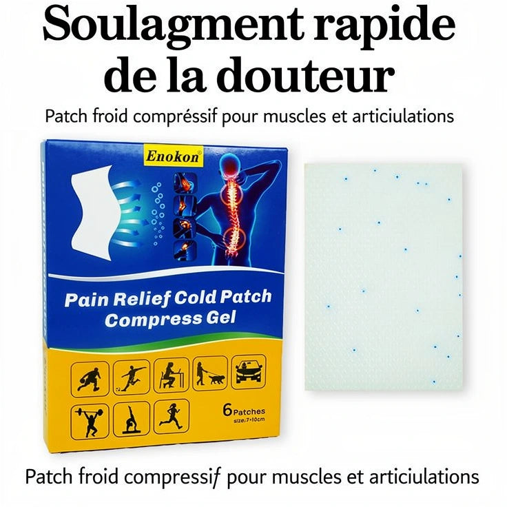 Patch Froid Anti-Douleur Instantané - Mali