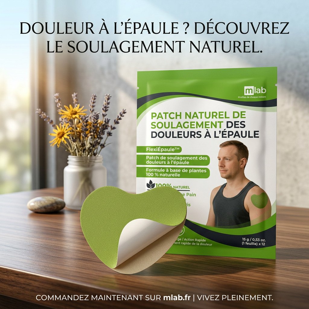 Patch Anti-Douleur Épaule Naturel - Burkina Faso