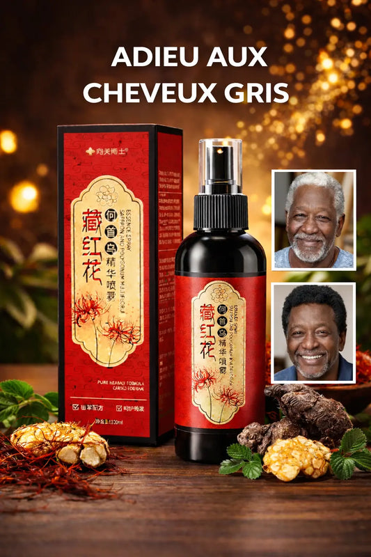 Spray Naturel Anti-Cheveux Gris - Burkina Faso