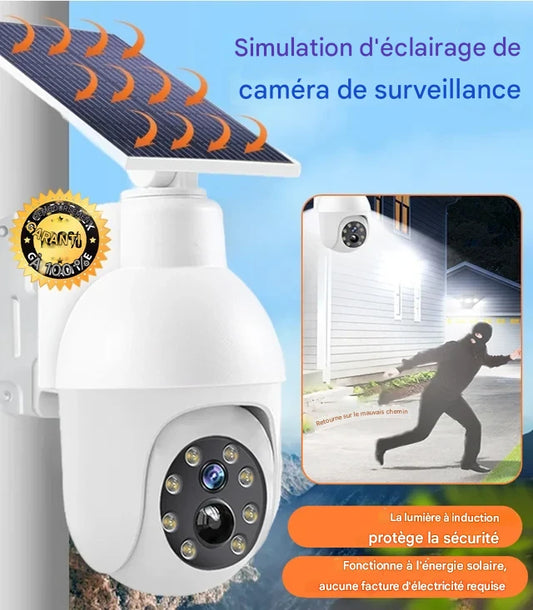Caméra de Surveillance Solaire Sans Fil - Burkina Faso