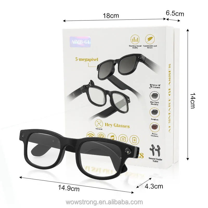 Lunettes Intelligentes avec Caméra HD - Burkina Faso