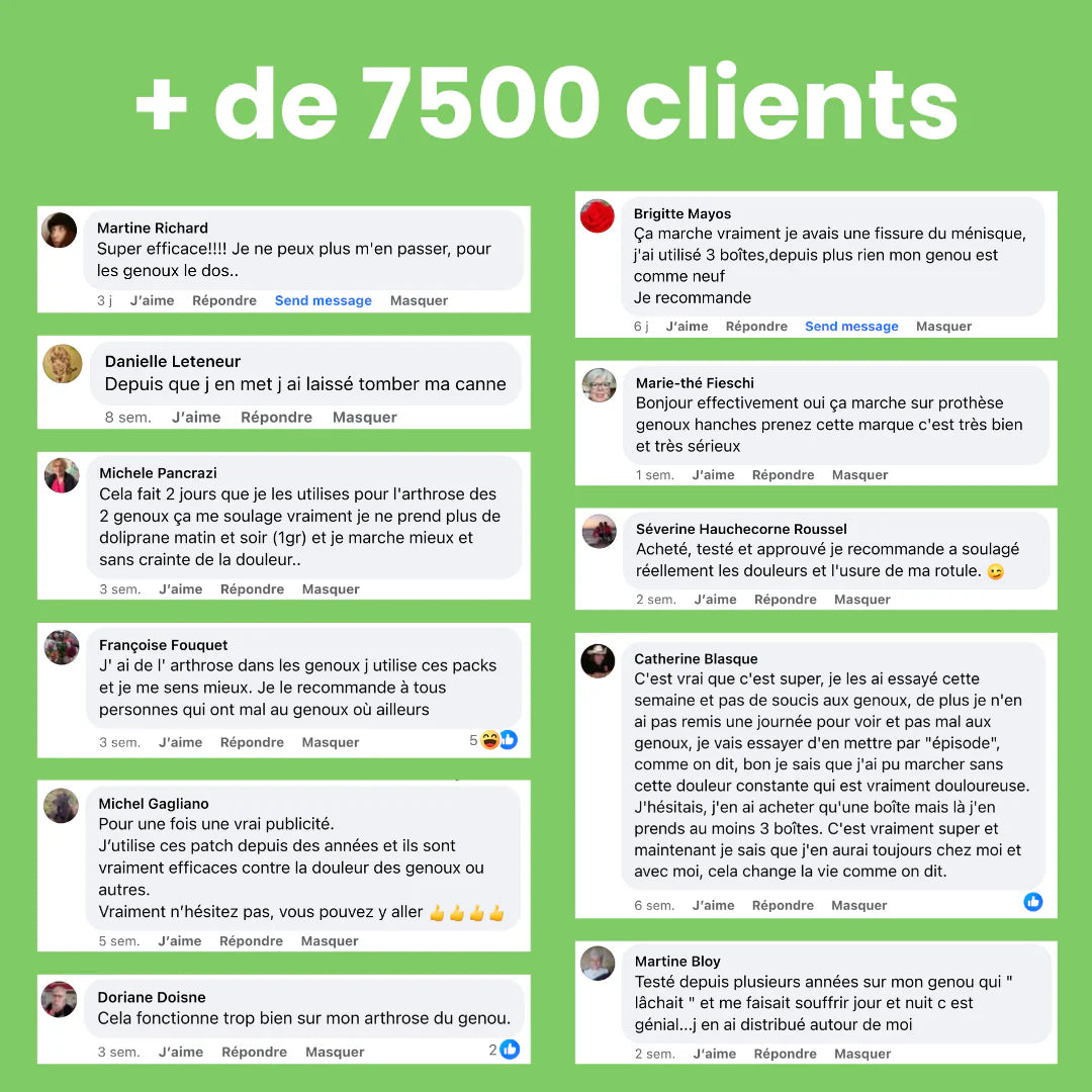 Patch Soulagement Naturel Anti-Douleur - Mali